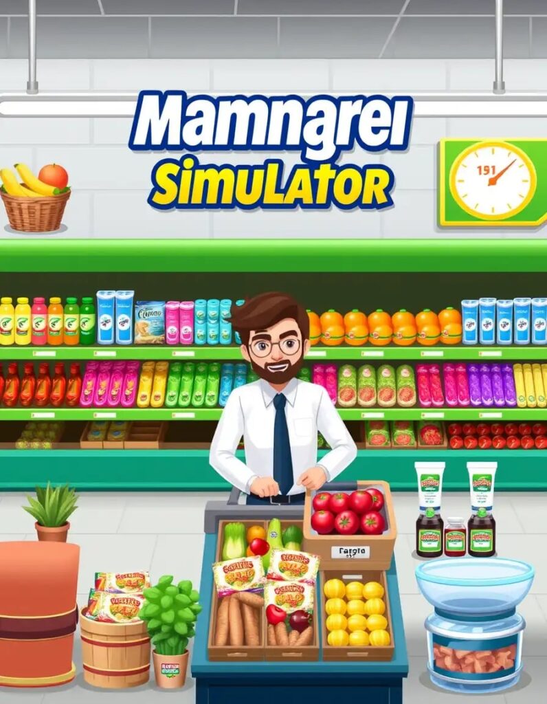 Supermarket Manager Simulator apk.