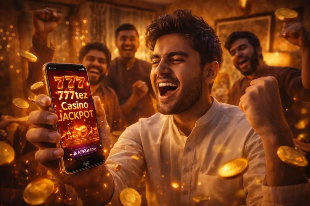 User learning strategies in 777tez casino app APKGram