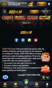 Download 222RS APK Latest Version 2026 – Complete Guide for Pakistan Users 1